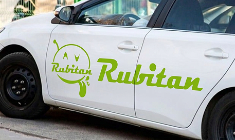 Rubitan branded car
